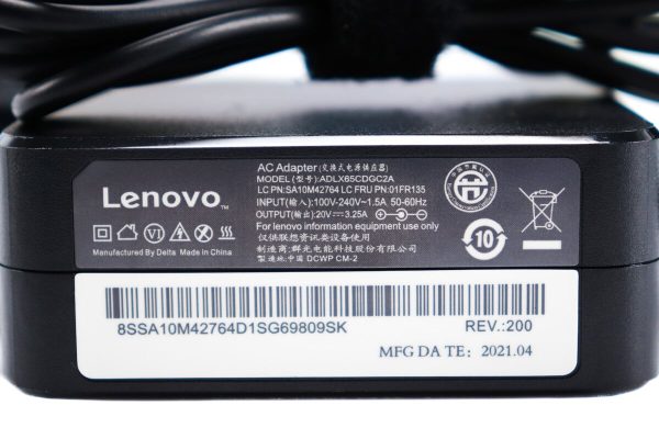 Punjač za laptop Lenovo 20V 3,25A 65W 4,0x1,7mm - Slika 2