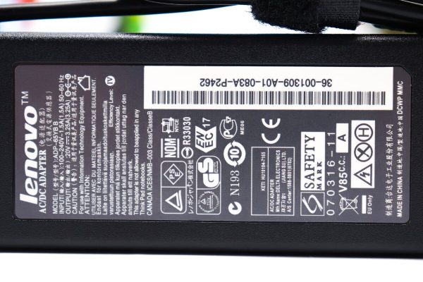 Punjač za laptop Lenovo 20V 3,25A 65W 5,5x2,5mm - Slika 3