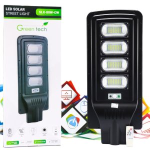 LED solarna ulična rasvjeta GreenTech SLX-80W-CW 80W