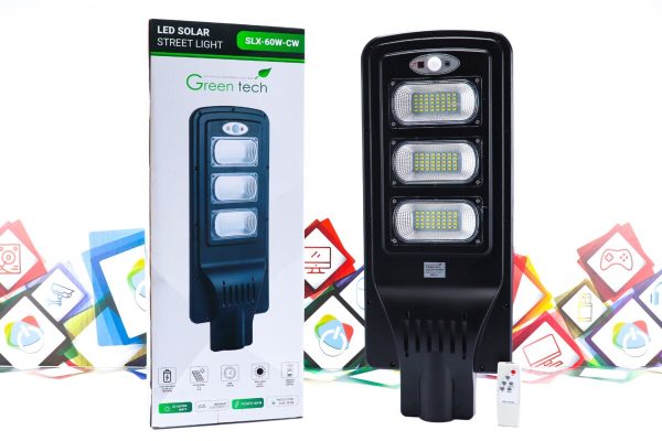 LED solarna ulična rasvjeta GreenTech SLX-60W-CW 60W