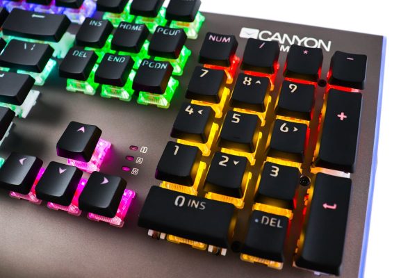 Gaming mehanička tipkovnica Canyon Interceptor GK-8 - Slika 4