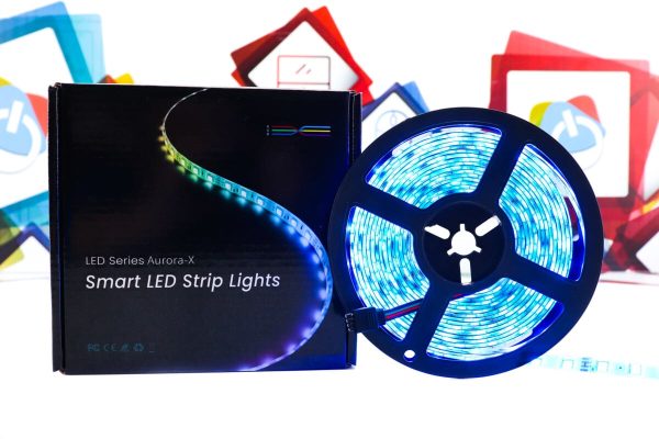 LED traka Smart Aurora-X 5m RGB 5050 IP65 12V