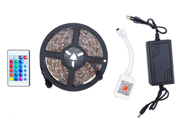LED traka Smart Aurora-X 5m RGB 5050 IP65 12V - Slika 6