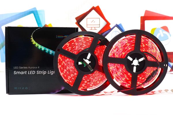 LED traka Smart Aurora-X 10m RGB 5050 IP65 12V