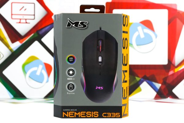 Gaming miš MS Nemesis C335 4800dpi LED RGB