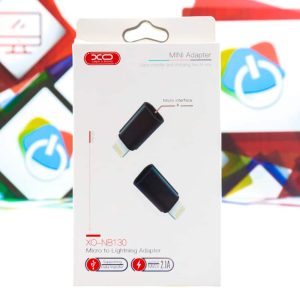 Adapter XO-NB130 mini adapter USB micro na ligtning 2,1