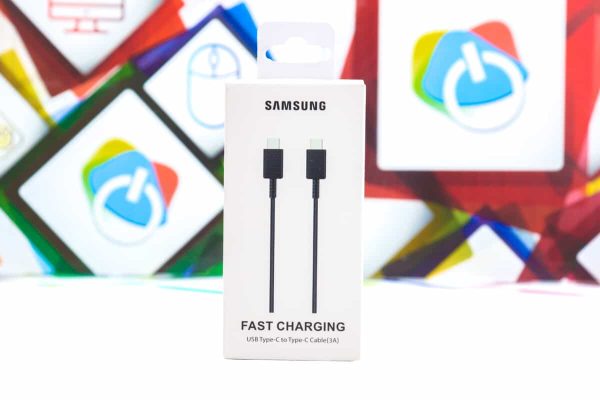 USB Type-C na Type-C kabal Samsung 1m 3A crni