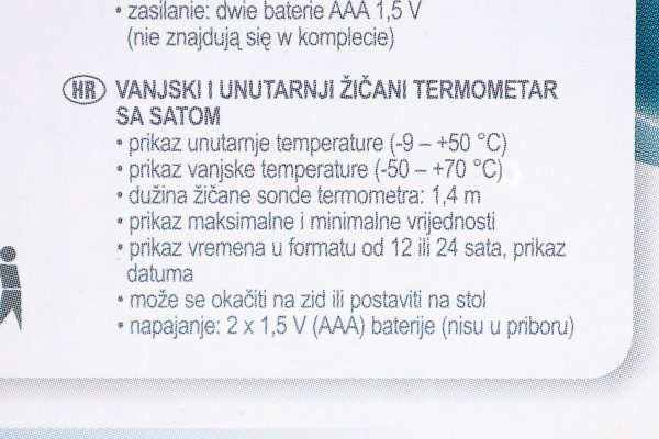 Vremenska stanica Home HC12 žičani - Slika 6