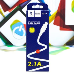 USB-A na USB micro kabal Denmen D23V 2m 2,1A brzi