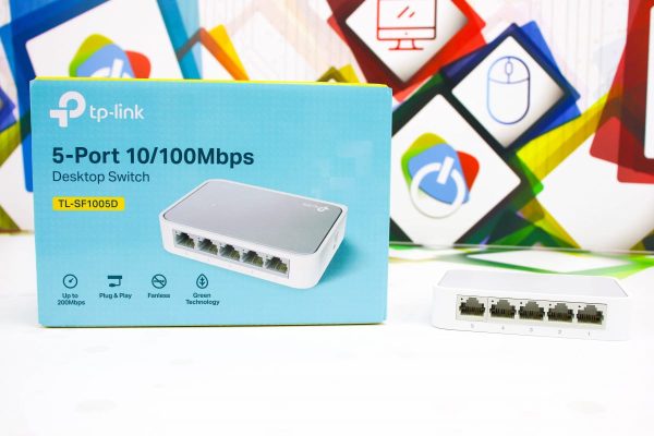 Desktop Switch TP-Link 5-Port 10/100Mbps TL-SF1005D