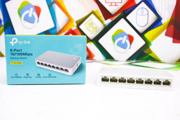 Desktop Switch TP-Link 8-Port 10/100Mbps TL-SF1008D