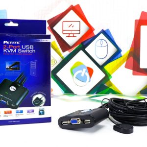 Aten Petite 2-port USB KVM Switch