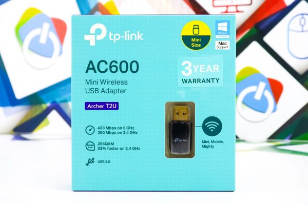 Wireless Mini USB Adapter TP-link AC600 Archer T2U