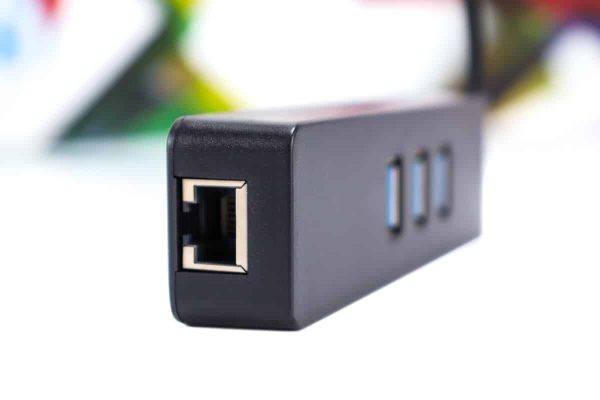 HUB 3port D5810 USB 3.0 type-A Gigabit Ethernet Adapter - Slika 2