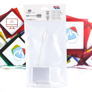 Adapter prelaz kabal USB 3.1 Type C na HDMI i VGA