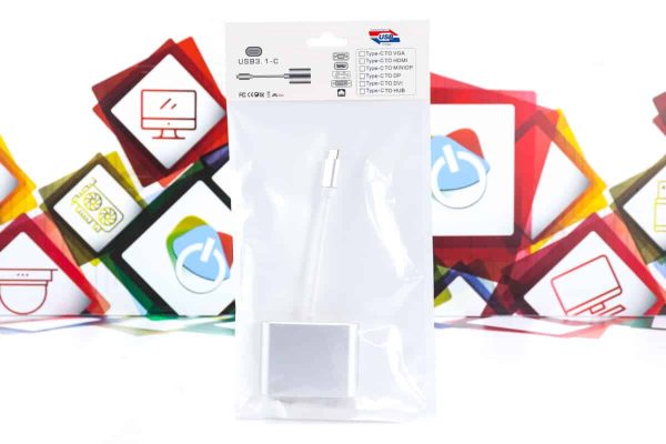Adapter prelaz kabal USB 3.1 Type C na HDMI i VGA