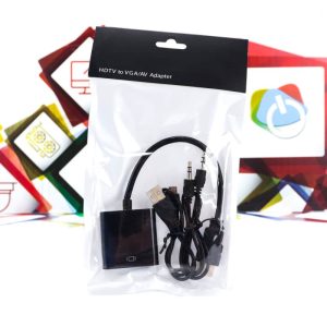 Adapter prelaz kabal HDMI m na VGA f + audio