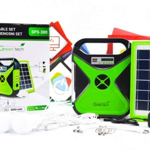 Solarni prijenosni LED set GreenTech SPS-300
