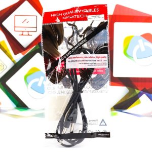 Kabel audio Gigatech 6,3mm (M) - 6,3mm (M) 1,5m