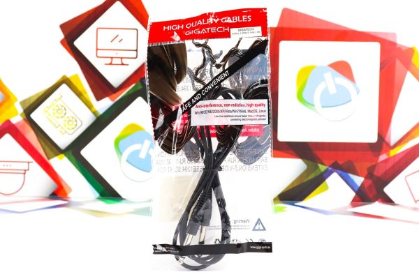 Kabel audio Gigatech 6,3mm (M) - 6,3mm (M) 1,5m