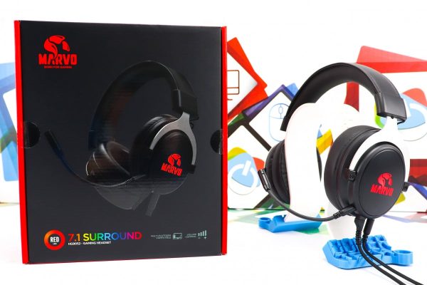 Gaming slušalice Marvo HG9052 Red 7.1