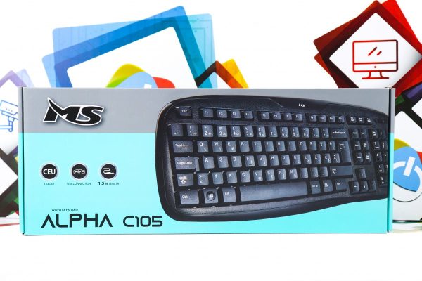 Tipkovnica MS Alpha C105