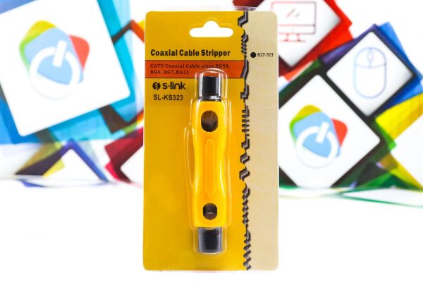 Skidač izolacije koaksijalnog kabla s-link SL-KS323