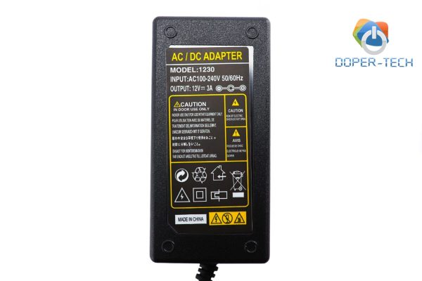 AC adaper 12V 3A PVC 36W LED videonadzor - Slika 3