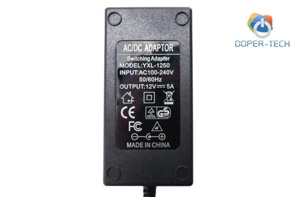 AC adaper 12V 5A PVC 60W LED videonadzor - Slika 3