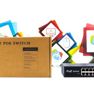 PoE switch (8+2 port)