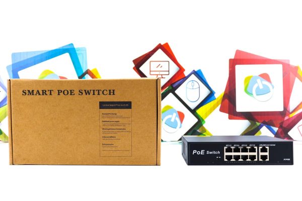 PoE switch (8+2 port)