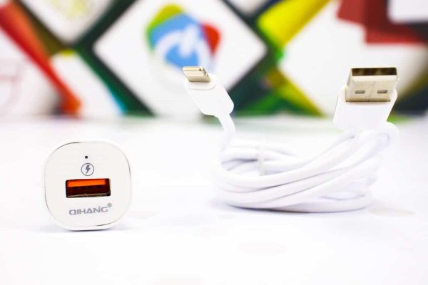 Auto punjač s kablom Lightning QH-D03 - Slika 4
