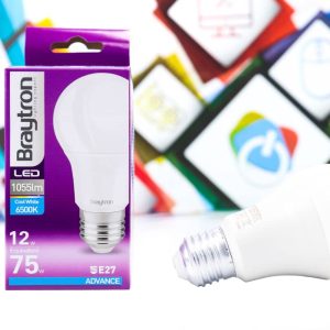 LED sijalica Braytron 12W E27 1055lm 6500K