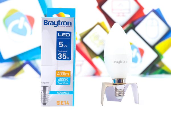 LED sijalica Braytron 5W E14 400lm 6500K