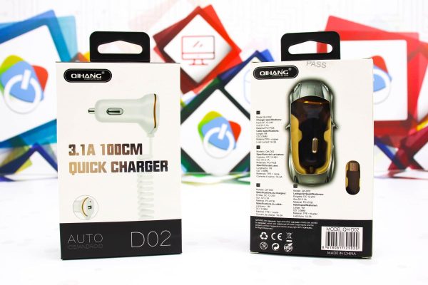 Auto punjač s kablom Micro QH-D02