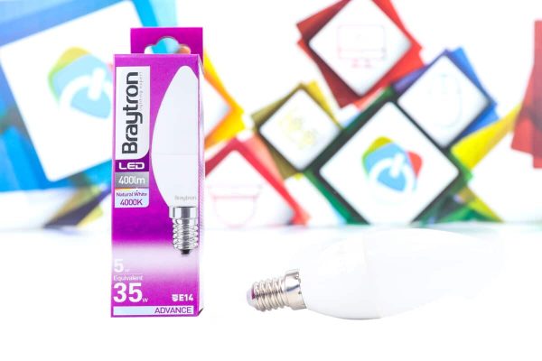 LED sijalica Braytron 5W E14 400lm 6500K - Slika 2