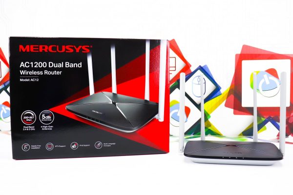 Router Wireless Mercusys AC1200 AC12