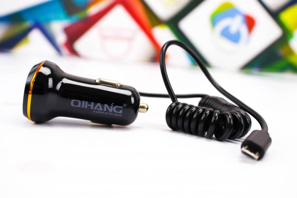 Auto punjač s kablom Micro QH-D02 - Slika 2