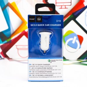 Brzi USB 3.0 auto punjač 5V3A 9V2A 12V quickcharge