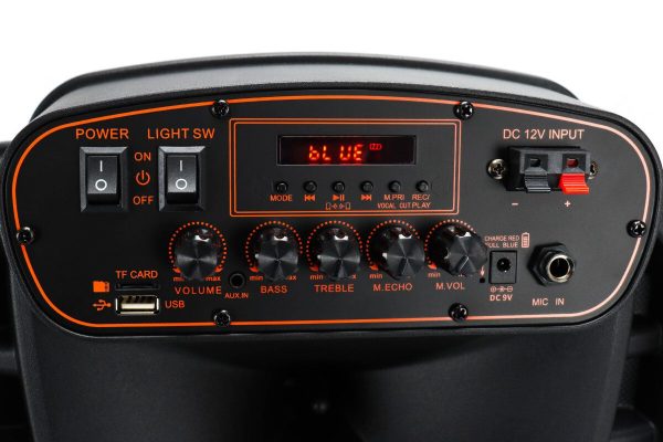 Karaoke bežični zvučnik s mikrofonom NDR-V12 - Slika 11
