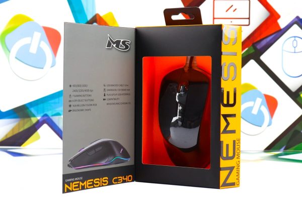Gaming miš MS Nemesis C340 RGB 4800dpi - Slika 11