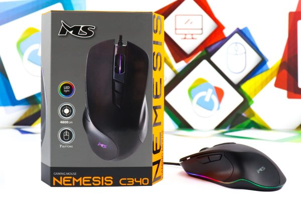 Gaming miš MS Nemesis C340 RGB 4800dpi