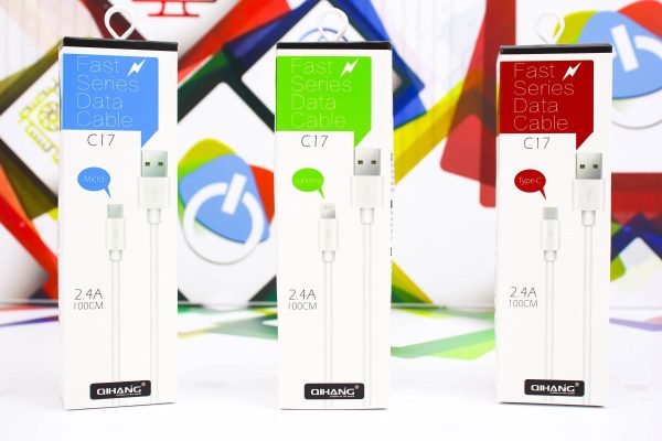 USB - Type-C kabal C17 1m 2,4A FAST Series DATA Cable - Slika 6