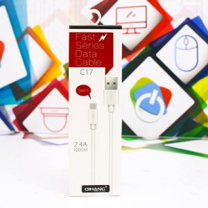 USB - Type-C kabal C17 1m 2,4A FAST Series DATA Cable