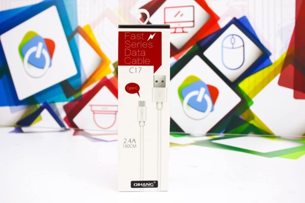 USB - Type-C kabal C17 1m 2,4A FAST Series DATA Cable