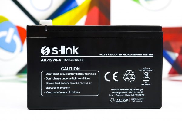 Baterija za UPS S-Link AK-1270-A 12V 7.0Ah 20HR