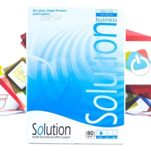 Papir za printanje A4 Solution 80g/m2 x500
