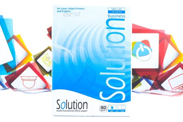 Papir za printanje A4 Solution 80g/m2 x500