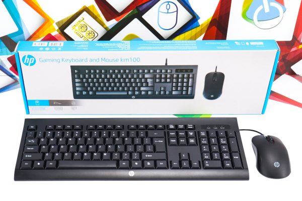 Tipkovnica i miš žičani set HP km100