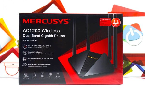 Router Wireless Mercusys MR30G AC1200